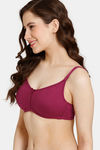 Rosaline Cyber Grove Everyday Double Layered Non Wired 3/4th Coverage T-Shirt Bra (Pack of 2) - Multicolor — thumbnail 8